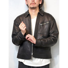 画像をギャラリービューアに読み込む, CWORKS Lowloy Deer - FINE CREEK シーワークス ロウロイ ディアスキン（Black）[CWJK027]
