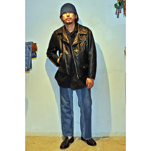 Porter Classic PC RIDERS JACKET W/LOVE & PEACE SILVER  ポータークラシック ライダースジャケット W/ラブ&ピース 925シルバー（BLACK）【PC-017-1962】