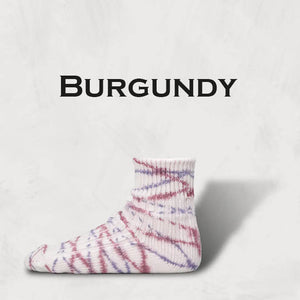 DECKA QUALITY SOCKS Heavyweight Dyed Socks | Short Length SHOWATABÉ by BRÚ NA BÓINNE デカ クオリティーソックス （Gray）（Blue）（Orange）（Yellow）（Burgundy）（Purple）[BNBSW-47]