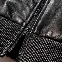 画像をギャラリービューアに読み込む, MOSSIR LAY Leather Track Jacket モシール ウォッシャブルレザートラックジャケット レイ（BLACK）[MOJK003]
