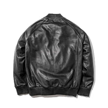 画像をギャラリービューアに読み込む, MOSSIR LAY Leather Track Jacket モシール ウォッシャブルレザートラックジャケット レイ（BLACK）[MOJK003]
