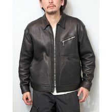 画像をギャラリービューアに読み込む, CWORKS Lowloy Deer - FINE CREEK シーワークス ロウロイ ディアスキン（Black）[CWJK027]
