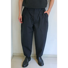画像をギャラリービューアに読み込む, Porter Classic POPLIN BEBOP PANTS - ポータークラシック ポプリンビバップパンツ（NAVY）（BLACK）[PC-035-2139]
