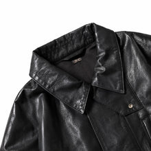 画像をギャラリービューアに読み込む, Porter Classic CINCINNATI ZIP JACKET ポータークラシック シンシナティ ジップジャケット（BLACK）（KHAKI）[PC-057-3558]
