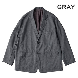 Porter Classic TROPICAL CLASSIC JACKET ポータークラシック トロピカル クラシック ジャケット（GRAY）（BLACK）[PC-031-3331]