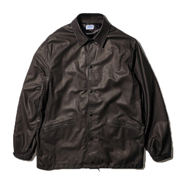 CWORKS Lombardi Coach Jacket - Deerskin - FINE CREEK Seaworks Lombardi Coach Jacket (Black) [CWJK008]