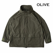 将图片加载到图库查看器，Porter Classic WEATHER MILITARY JACKET ポータークラシック ウェザーミリタリージャケット (BLACK)（OLIVE）[PC-026-2988]
