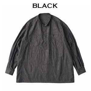 Porter Classic ATELIER SHIRT ポータークラシック アトリエシャツ （NAVY）（BLACK）[PC-016-3039]