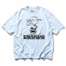 将图片加载到图库查看器，JOHNBULL CHARLIE BROWN ピーナッツ チャーリーブラウン Tシャツ（ブルー）[JT263C02]
