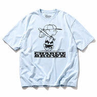 JOHNBULL CHARLIE BROWN ピーナッツ チャーリーブラウン Tシャツ（ブルー）[JT263C02]