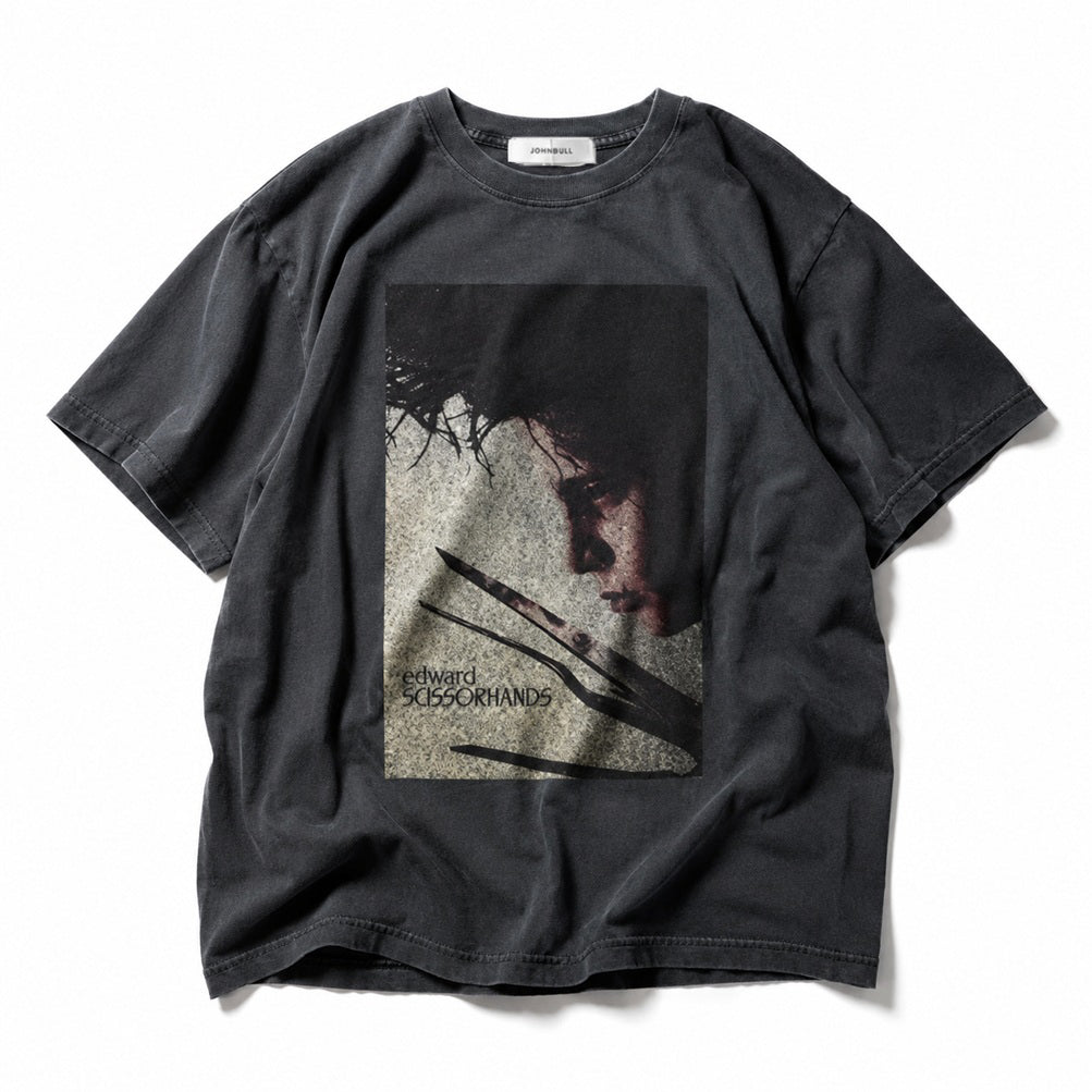 JOHNBULL SCISSORHANDS Portrait シザーハンズ ポートレート Tシャツ