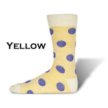 Load image into Gallery viewer, ORDINARY FITS M.A.P. × DECKA QUALITY SOCKS - &quot;M.A.P&quot; Socks Dots デカ クオリティーソックス （Gray）（Orange）（Yellow）[OF-001]
