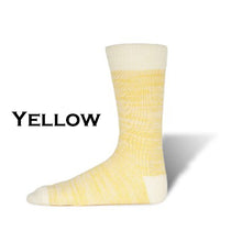 Load image into Gallery viewer, ORDINARY FITS M.A.P. × DECKA QUALITY SOCKS - &quot;M.A.P&quot; Socks Plain デカ クオリティーソックス （Gray）（Orange）（Yellow）[OF-003]
