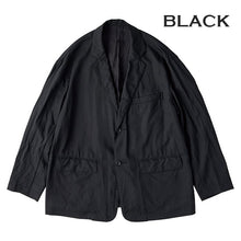 将图片加载到图库查看器，Porter Classic TROPICAL CLASSIC JACKET ポータークラシック トロピカル クラシック ジャケット（GRAY）（BLACK）[PC-031-3331]
