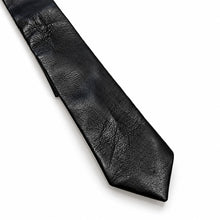 画像をギャラリービューアに読み込む, MOSIR CORRECT Washable Leather Tie モシール コレクト ウォッシャブルレザー ネクタイ （BLACK） [MOAC001]
