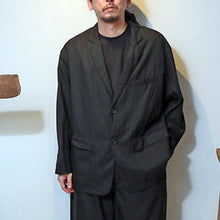 将图片加载到图库查看器，Porter Classic TROPICAL CLASSIC JACKET ポータークラシック トロピカル クラシック ジャケット（GRAY）（BLACK）[PC-031-3331]
