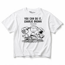 Load image into Gallery viewer, JOHNBULL PEANUTS YOU CAN DO IT Tシャツ（ホワイト）[JT261C03]
