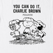 Load image into Gallery viewer, JOHNBULL PEANUTS YOU CAN DO IT Tシャツ（ホワイト）[JT261C03]
