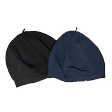 将图片加载到图库查看器，Porter Classic HAND WORK KNIT BERET 波特经典手工针织贝雷帽(蓝)(黑)[PC-011-701]
