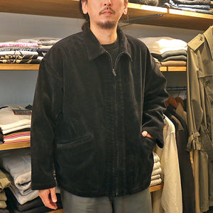 Porter Classic CORDUROY COAT - Porter Classic Corduroy Coat (BLACK)[PC-018-1968]