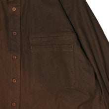 Load image into Gallery viewer, copano86 Mud Bengala Coating Flannel Shirt コパノ マッドベンガラコーティングフランネルシャツ [CP25AWSH-01]
