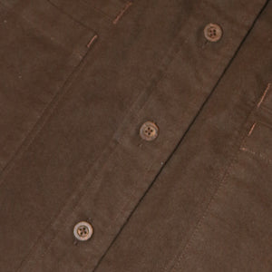 copano86 Mud Bengala Coating Flannel Shirt コパノ マッドベンガラコーティングフランネルシャツ [CP25AWSH-01]