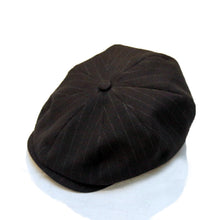 画像をギャラリービューアに読み込む, Porter Classic PIN STRIPE CASQUETTE ポータークラシック ピンストライプ キャスケット（BLACK）[PC-031-3652]
