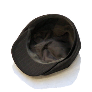Porter Classic PIN STRIPE CASQUETTE ポータークラシック ピンストライプ キャスケット（BLACK）[PC-031-3652]