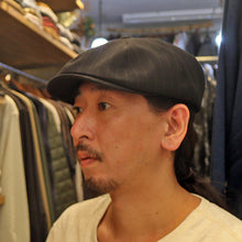 画像をギャラリービューアに読み込む, Porter Classic PIN STRIPE CASQUETTE ポータークラシック ピンストライプ キャスケット（BLACK）[PC-031-3652]
