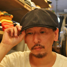 画像をギャラリービューアに読み込む, Porter Classic PIN STRIPE CASQUETTE ポータークラシック ピンストライプ キャスケット（BLACK）[PC-031-3652]
