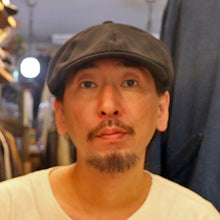 画像をギャラリービューアに読み込む, Porter Classic PIN STRIPE CASQUETTE ポータークラシック ピンストライプ キャスケット（BLACK）[PC-031-3652]
