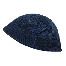 将图片加载到图库查看器，Porter Classic KENDO HAGIRE SAILOR HAT ポータークラシック 剣道 ハギレ セーラーハット（NAVY）[PC-001-3653]
