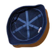 将图片加载到图库查看器，Porter Classic KENDO HAGIRE SAILOR HAT ポータークラシック 剣道 ハギレ セーラーハット（NAVY）[PC-001-3653]
