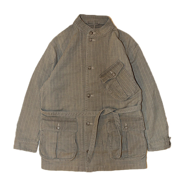 Porter Classic FADED STRIPE MOTORCYCLE JACKET ポータークラシック