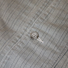 将图片加载到图库查看器，Porter Classic FADED STRIPE MOTORCYCLE JACKET ポータークラシック フェードストライプ モーターサイクルジャケット（GRAY）[PC-003-3545]
