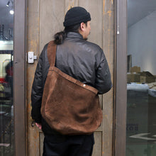 将图片加载到图库查看器，LASTLOT NEWSPAPER BAG ラストロット ニュースペーパーバッグ（BROWN）[LL000001]

