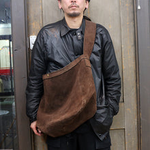将图片加载到图库查看器，LASTLOT NEWSPAPER BAG ラストロット ニュースペーパーバッグ（BROWN）[LL000001]
