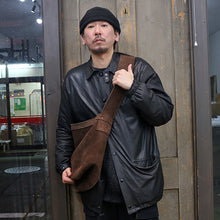 将图片加载到图库查看器，LASTLOT NEWSPAPER BAG ラストロット ニュースペーパーバッグ（BROWN）[LL000001]
