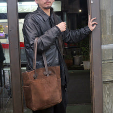 Load image into Gallery viewer, LASTLOT ラストロット TOTE BAG （BROWN）[LL000002]
