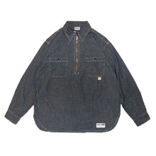 画像をギャラリービューアに読み込む, UNION HERCULES MADE half zip shirt ユニオン ヘラクレス メイド ハーフZIPシャツ [HE253S03]

