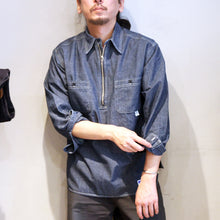 画像をギャラリービューアに読み込む, UNION HERCULES MADE half zip shirt ユニオン ヘラクレス メイド ハーフZIPシャツ [HE253S03]
