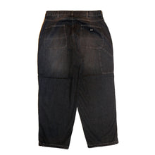 将图片加载到图库查看器，NULL TOKYO W-KNEE DENIM ヌル トウキョウ ダブルニー デニム （BLACK） [NULL-110EX]
