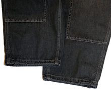 将图片加载到图库查看器，NULL TOKYO W-KNEE DENIM ヌル トウキョウ ダブルニー デニム （BLACK） [NULL-110EX]
