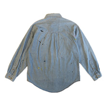 将图片加载到图库查看器，rebear by Johnbull リベア バイ ジョンブル リメイク ペイントデニムシャツ （ユーズド）[RE261L03]
