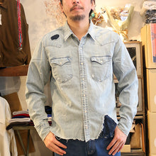 画像をギャラリービューアに読み込む, rebear by Johnbull リベア バイ ジョンブル リメイクウエスタンシャツ （ユーズド）[RE261L04]
