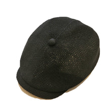 Load image into Gallery viewer, Porter Classic LINEN NKIT CASQUETT ポータークラシック リネン ニット キャスケット（BLACK）[PC-031-4007]
