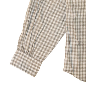 Porter Classic - ROLL UP GINGHAM CHECK SHIRT Porter Classic Roll