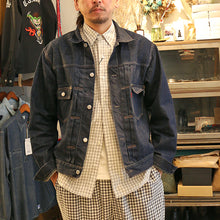 Load image into Gallery viewer, Porter Classic - ROLL UP GINGHAM CHECK SHIRT Porter Classic Roll Up Gingham Check Shirt - NAVY [PC-016-1544]
