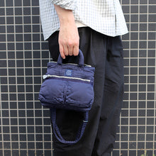Load image into Gallery viewer, Porter Classic SUPER NYLON SHOULDER BAG (M) BLUE Porter Classic Super Nylon Shoulder Bag [PC-015-192]
