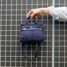 Load image into Gallery viewer, Porter Classic SUPER NYLON SHOULDER BAG (M) BLUE Porter Classic Super Nylon Shoulder Bag [PC-015-192]

